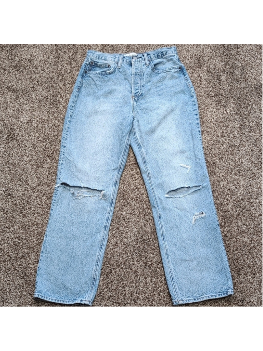 Denim Forum The Joni High Rise Loose Jeans Size 26